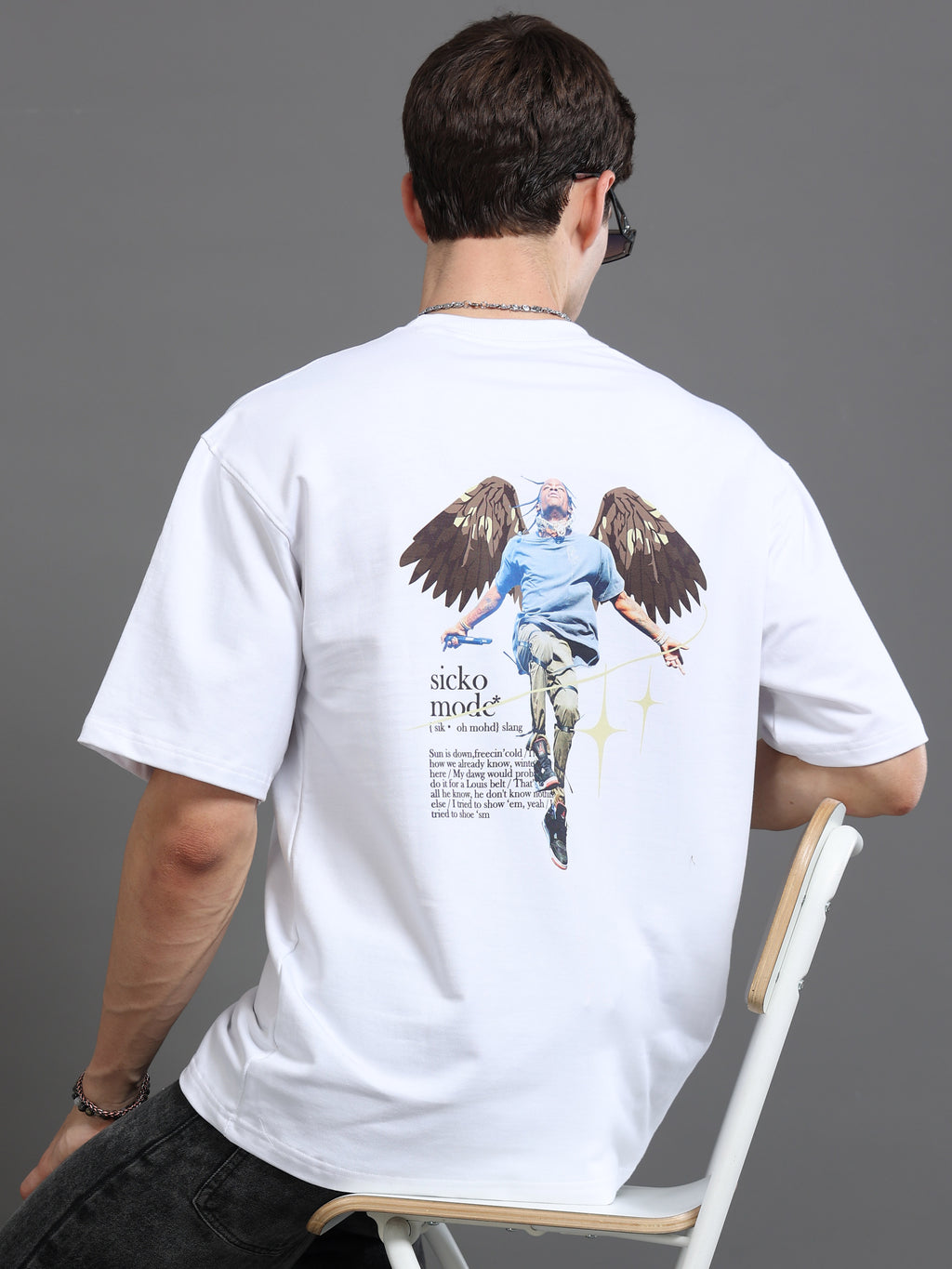 OVERSIZED PRINTED TSHIRTS | WHITE
