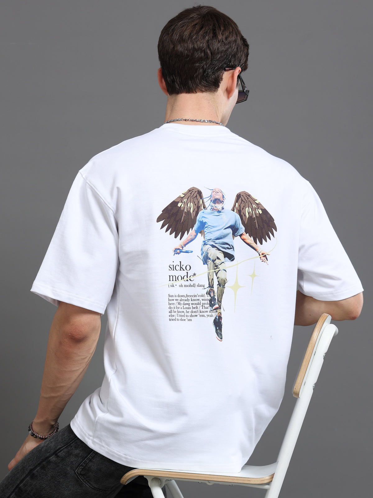 OVERSIZED PRINTED TSHIRTS | WHITE