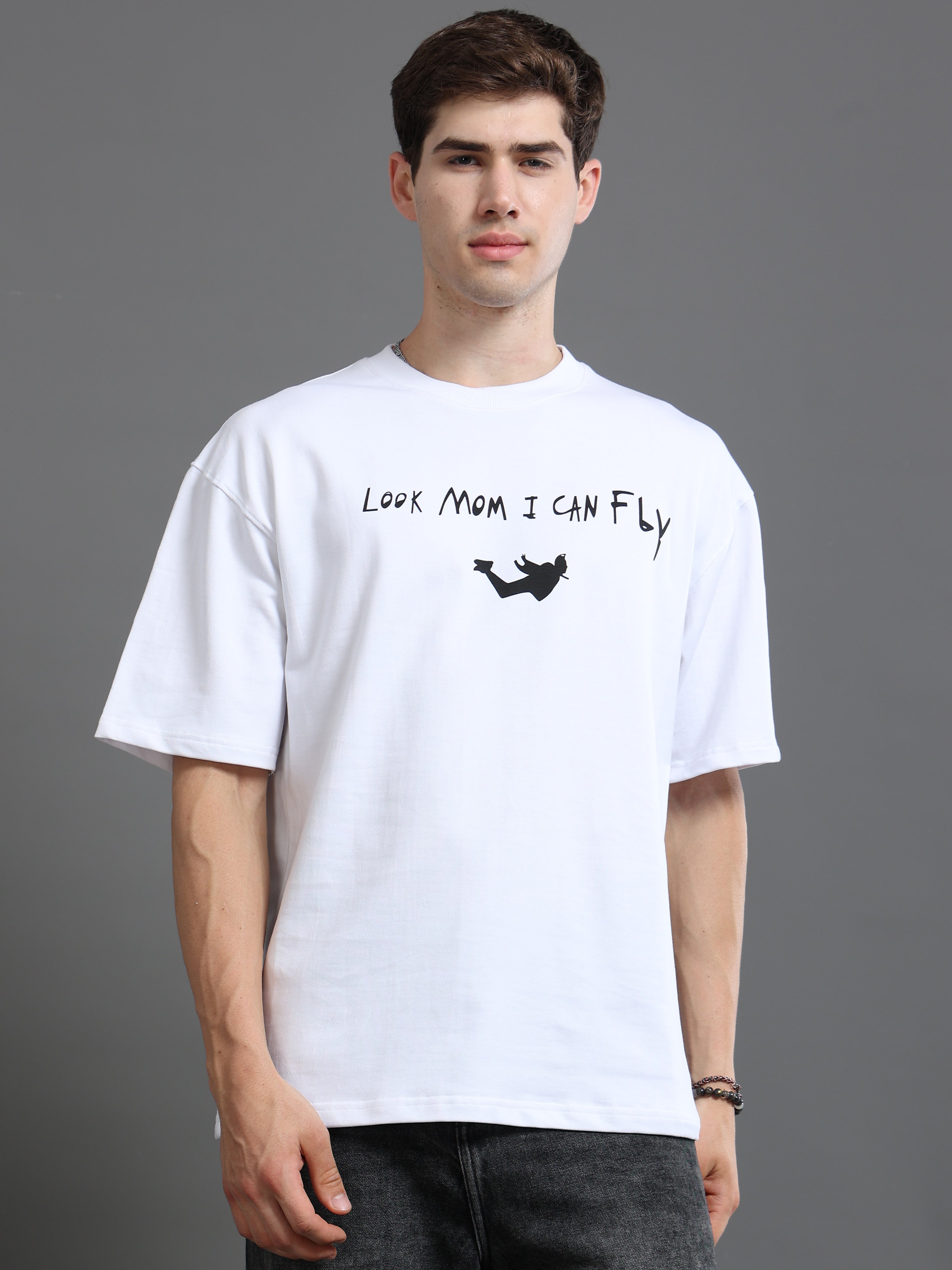 OVERSIZED PRINTED TSHIRTS | WHITE