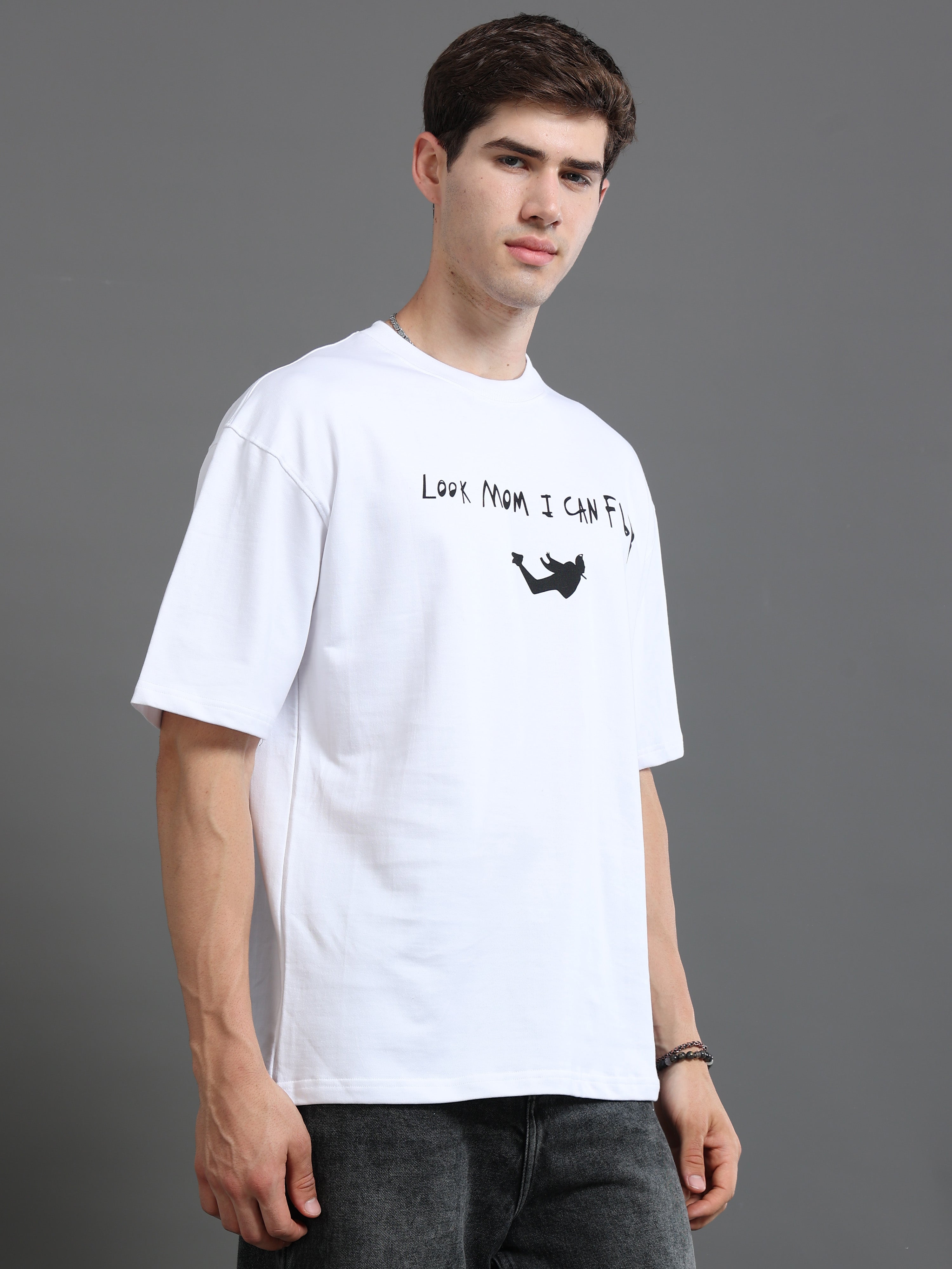 OVERSIZED PRINTED TSHIRTS | WHITE