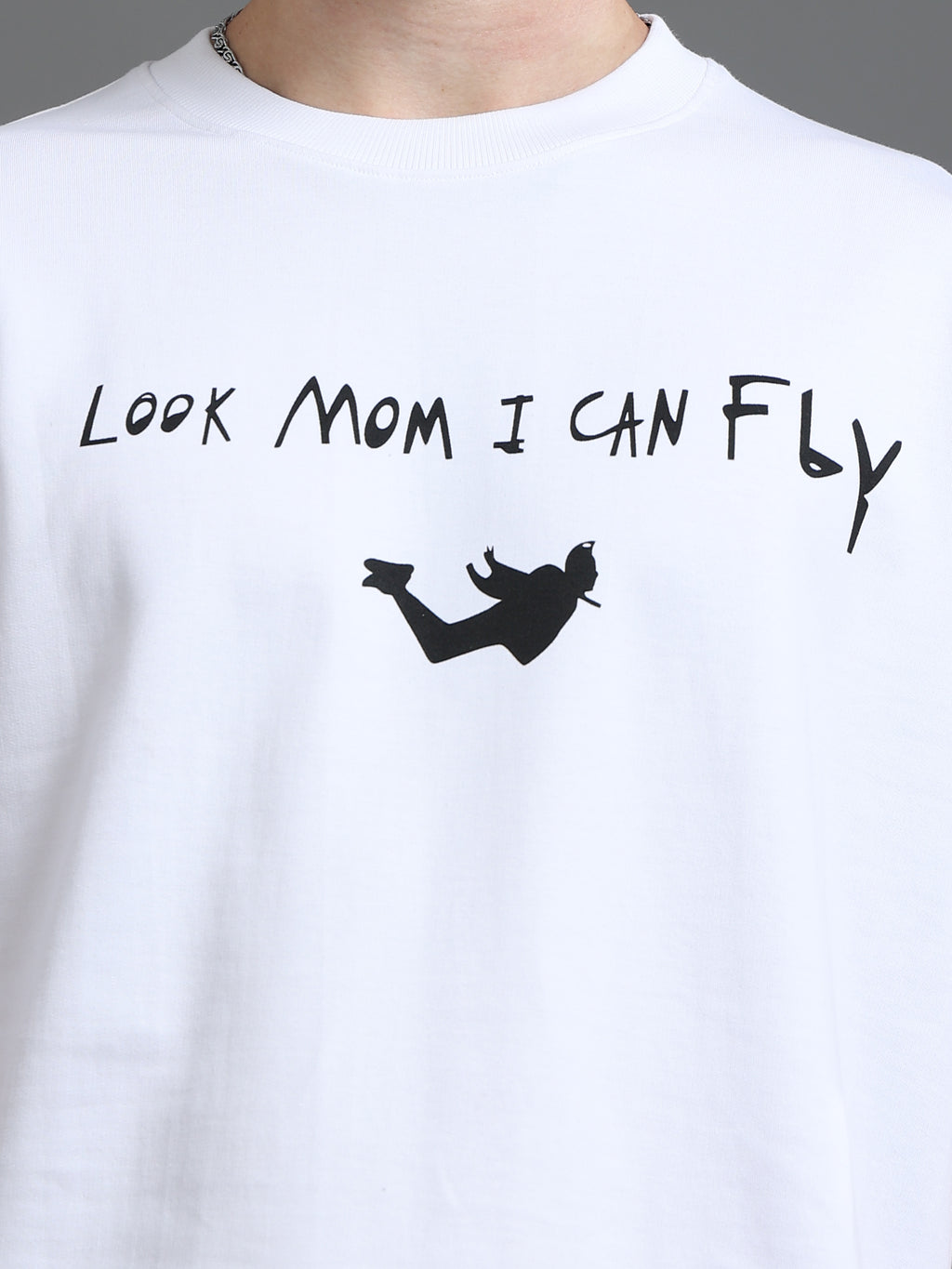 OVERSIZED PRINTED TSHIRTS | WHITE