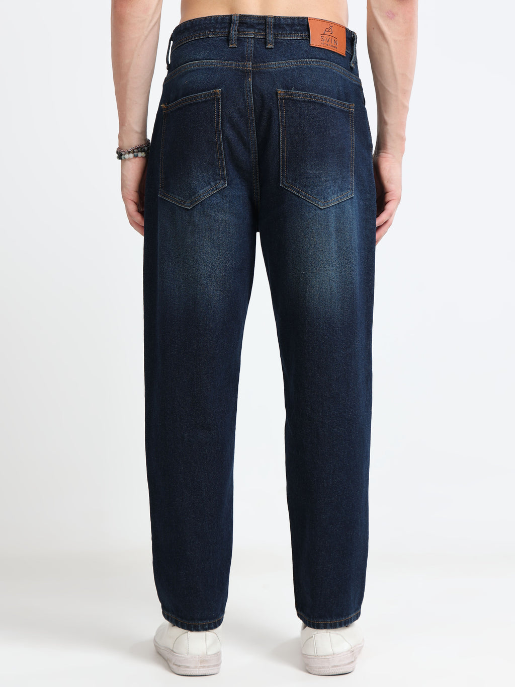 MOM FIT JEANS | DARK SHADDY BLUE