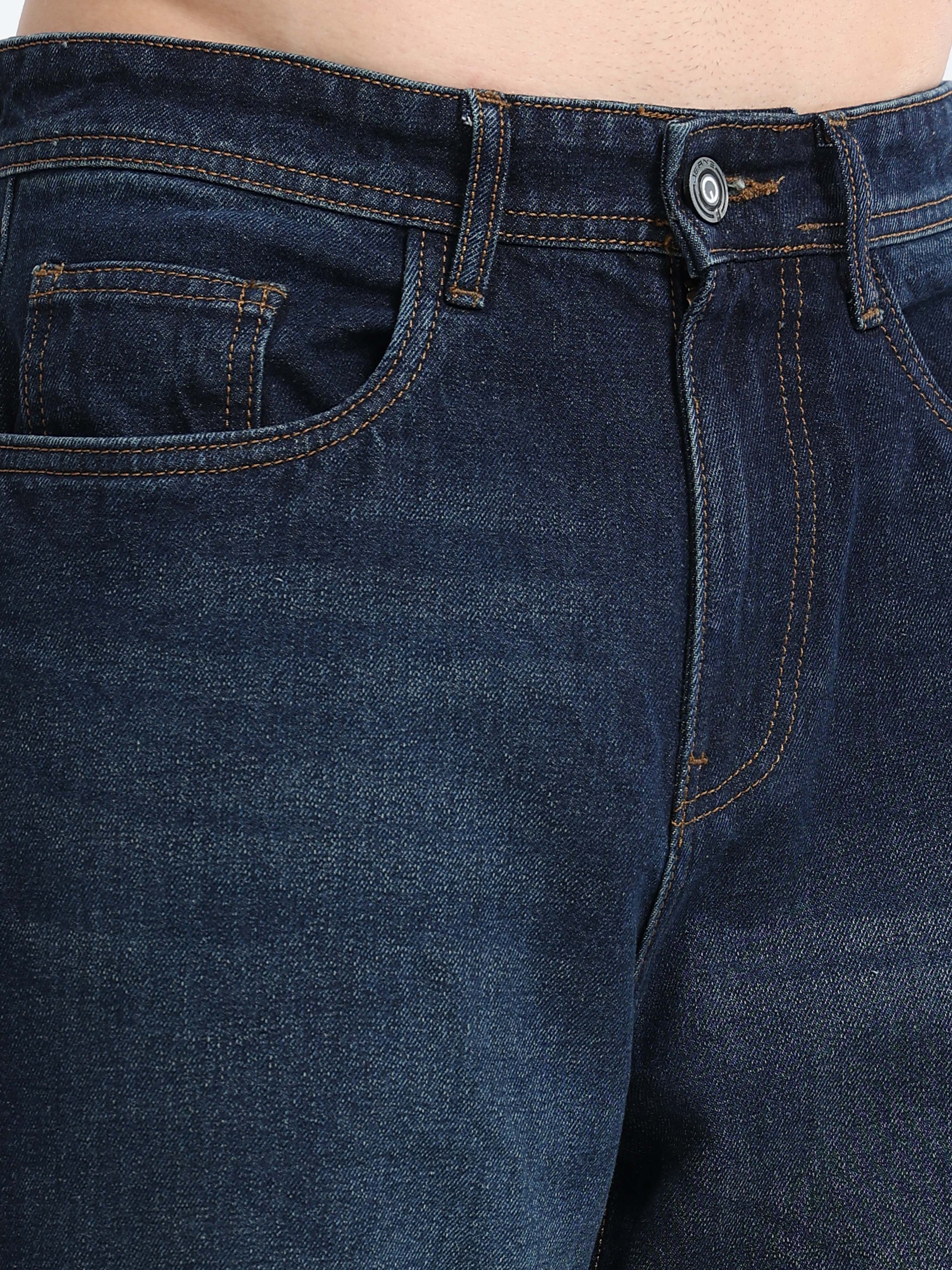 MOM FIT JEANS | DARK SHADDY BLUE