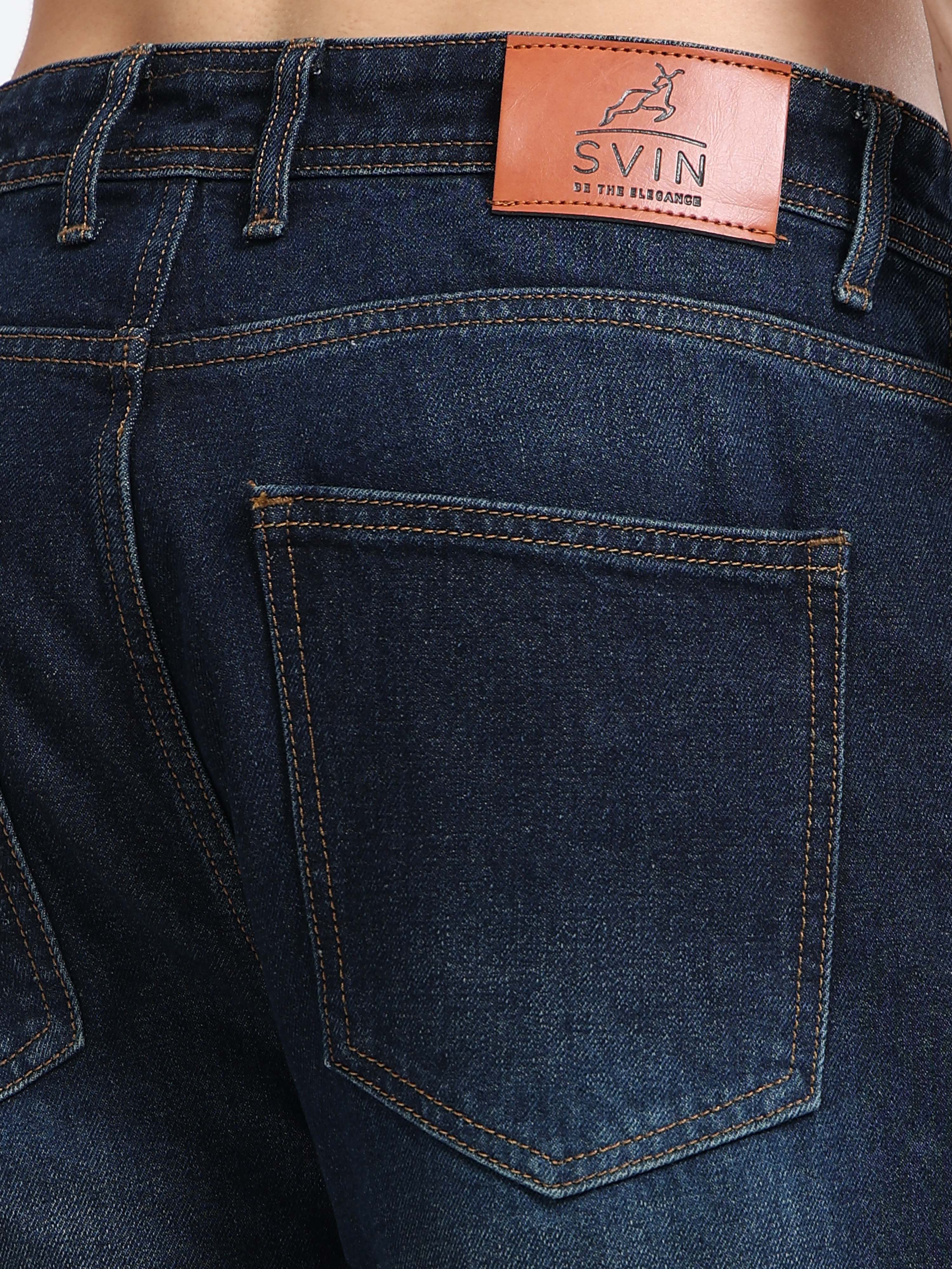 MOM FIT JEANS | DARK SHADDY BLUE