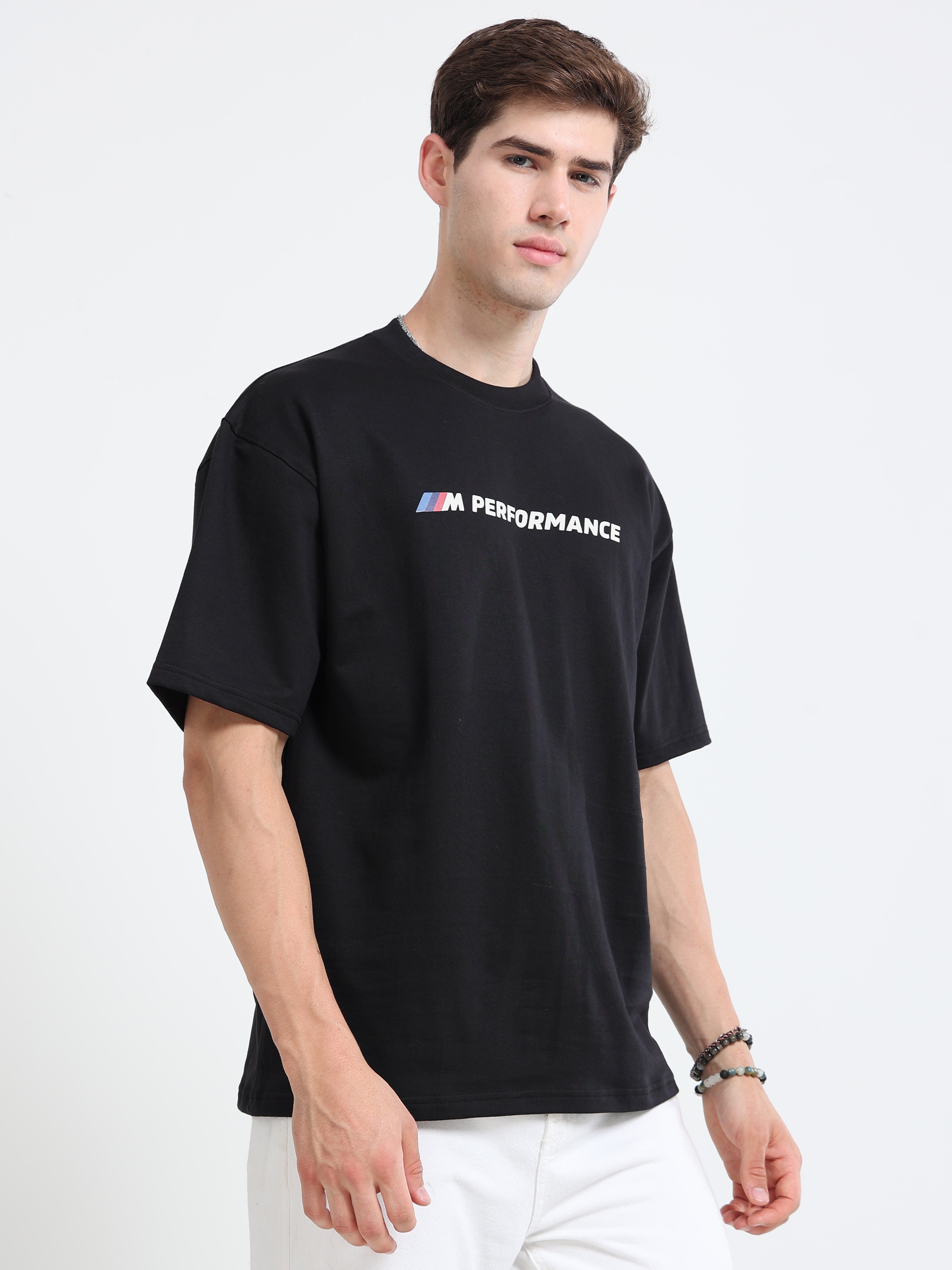 OVERSIZED PRINTED TSHIRTS | BLACK