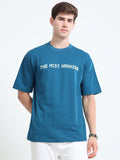 OVERSIZED PRINTED TSHIRTS | LIGHT BLUE