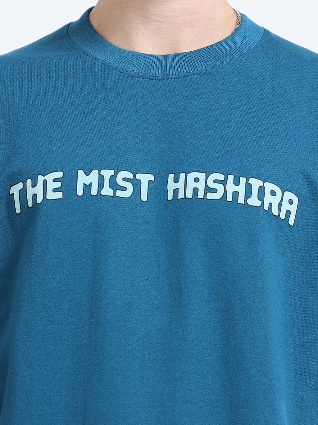 OVERSIZED PRINTED TSHIRTS | LIGHT BLUE