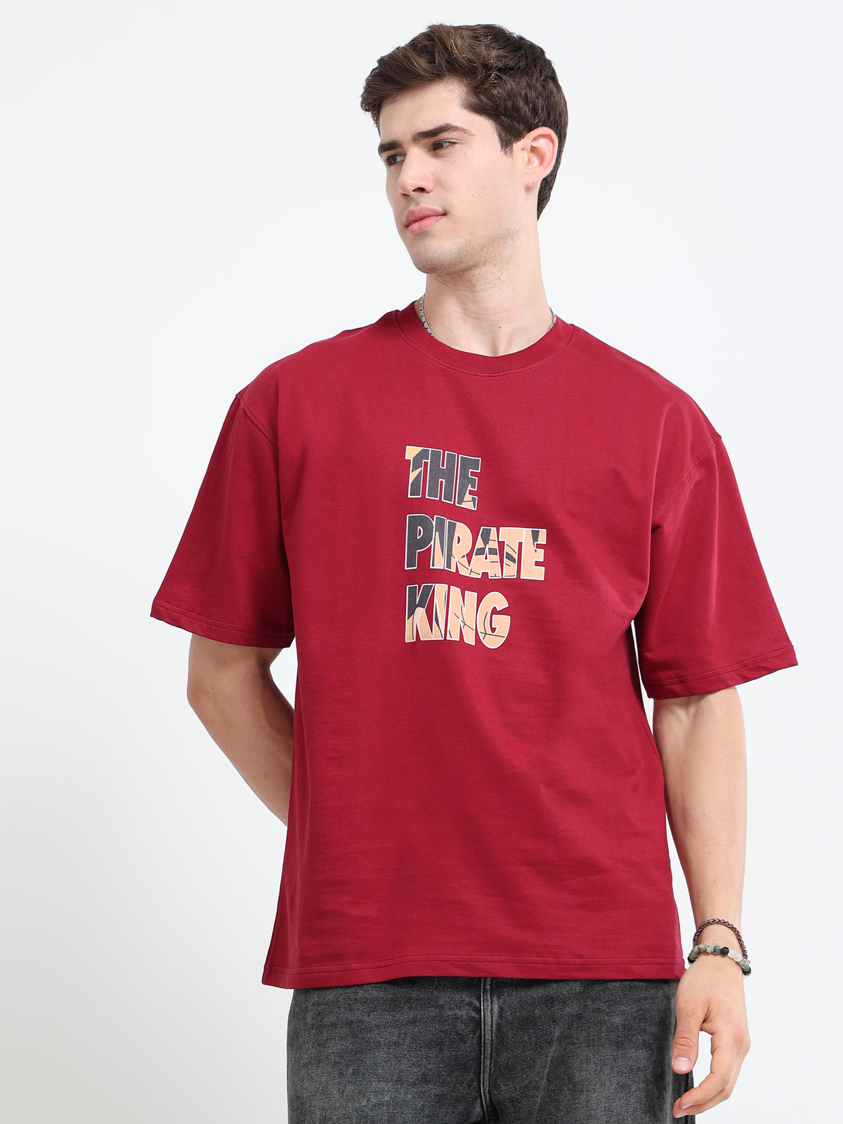 OVERSIZED PRINTED TSHIRTS | RED