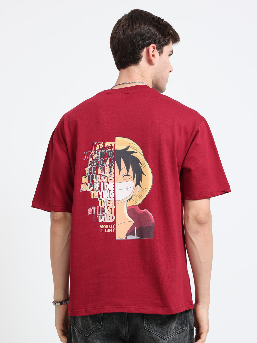 OVERSIZED PRINTED TSHIRTS | RED
