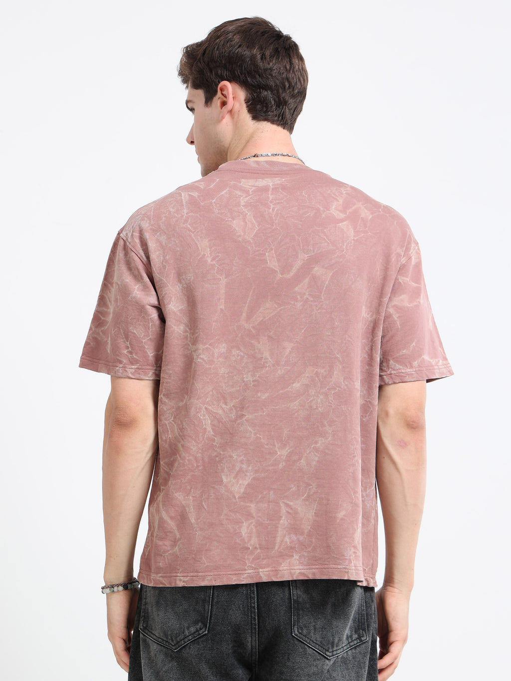 OVERSIZED PRINTED TSHIRTS | LIGHT PINK