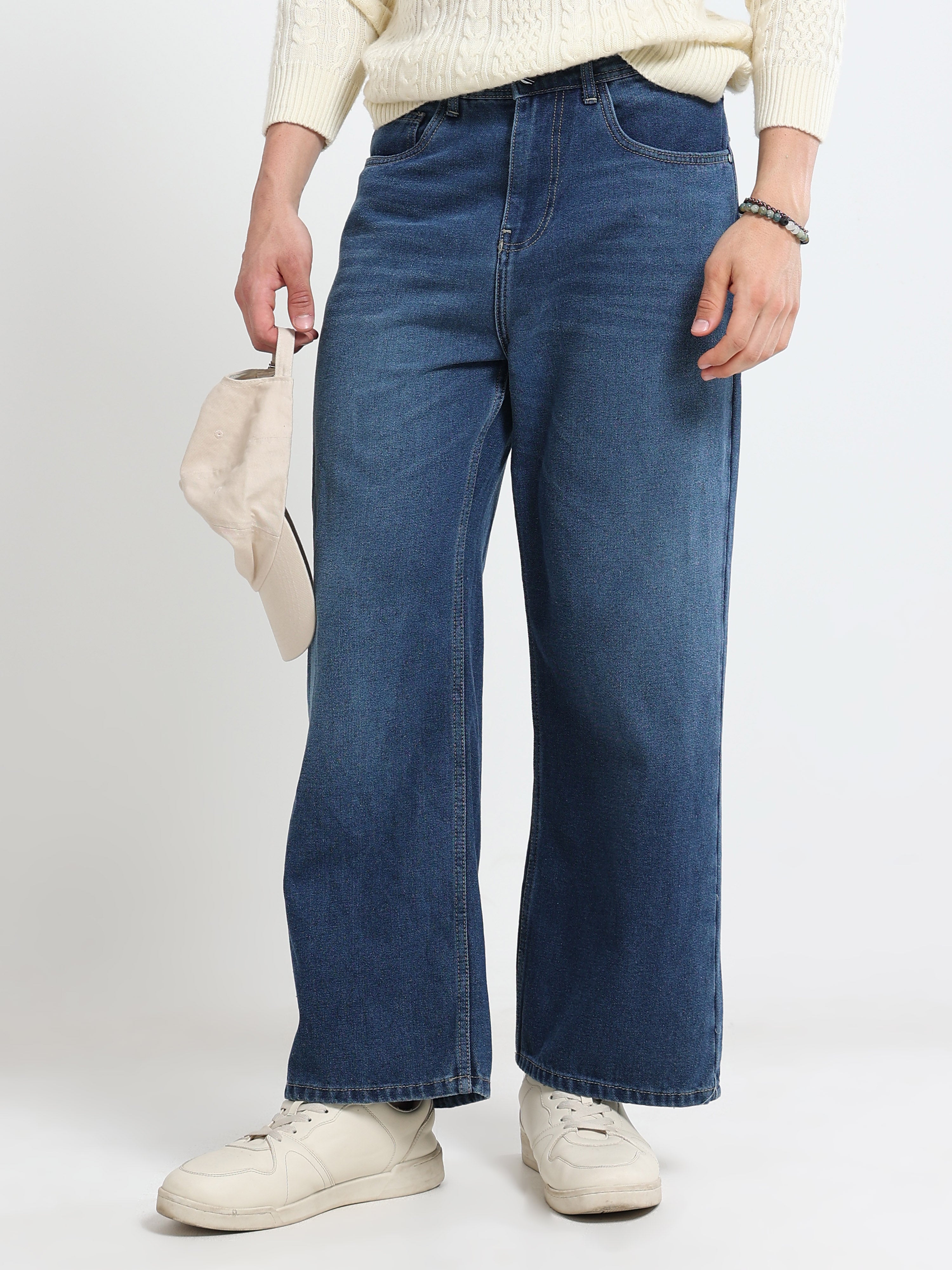 BAGGY JEANS | DARK BLUE