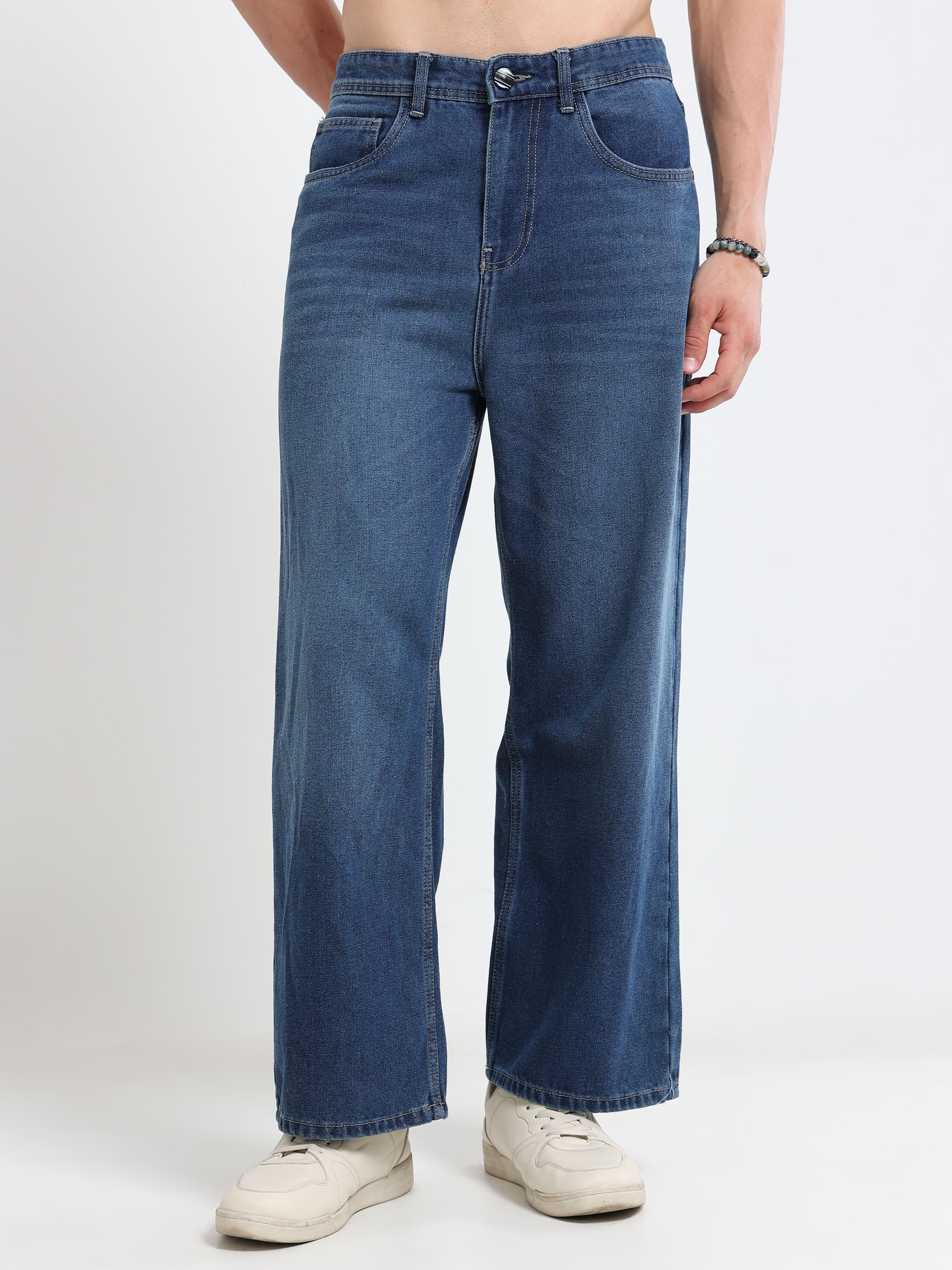 BAGGY JEANS | DARK BLUE