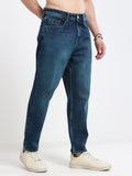 MOM FIT JEANS | DARK BLUE