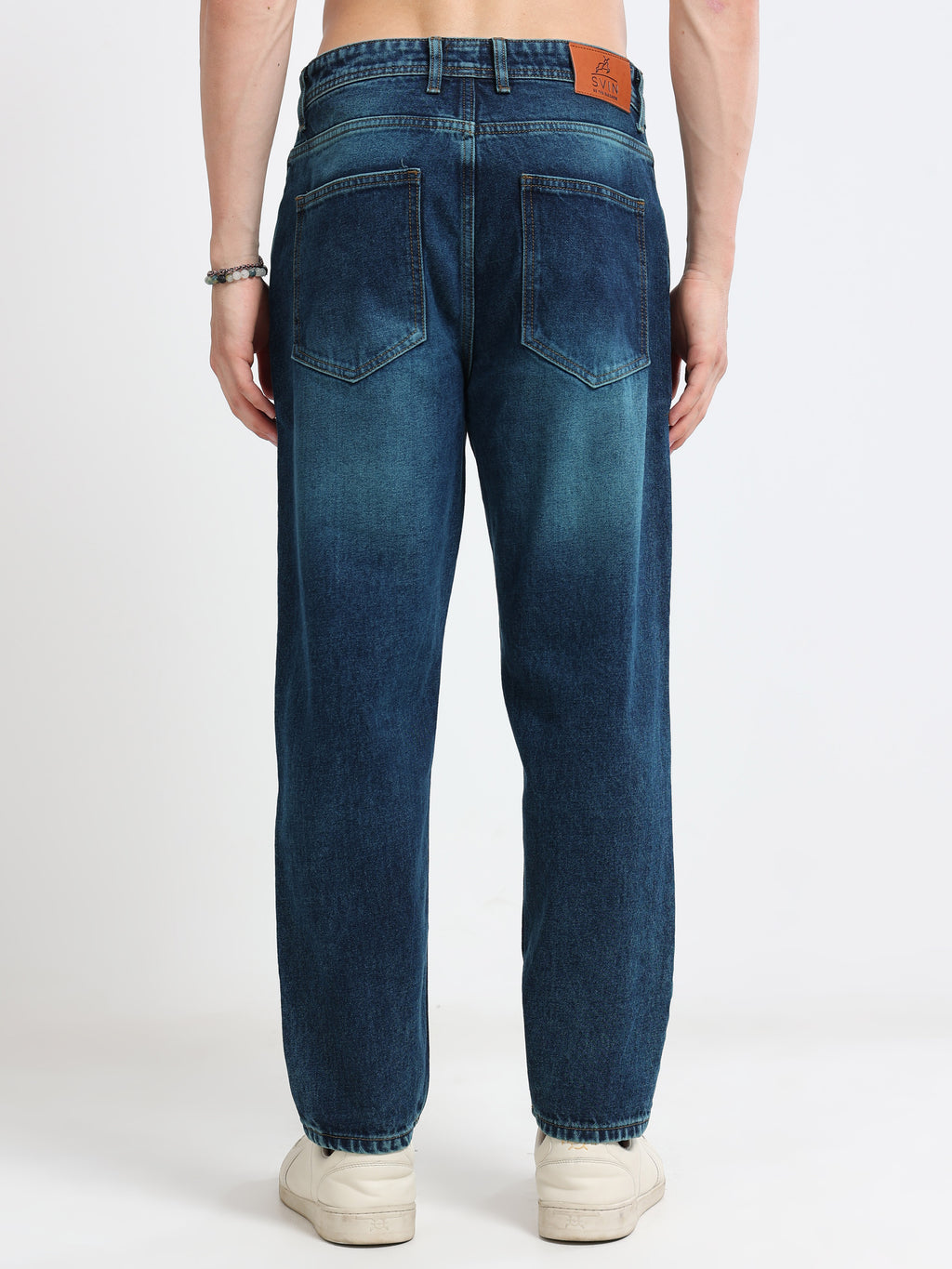 MOM FIT JEANS | DARK BLUE