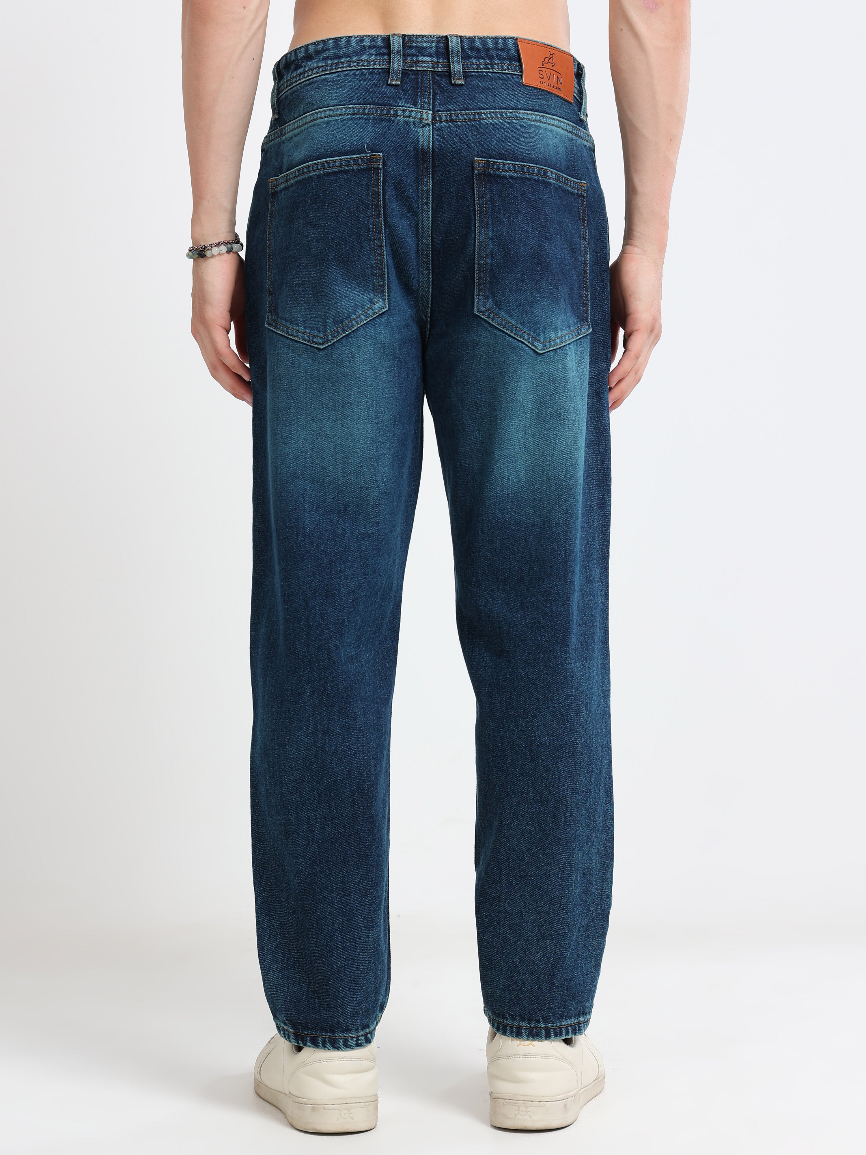 MOM FIT JEANS | DARK BLUE