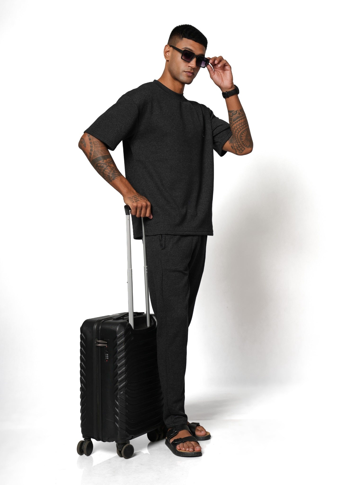 CORDSET EASY FIT | DARK GREY