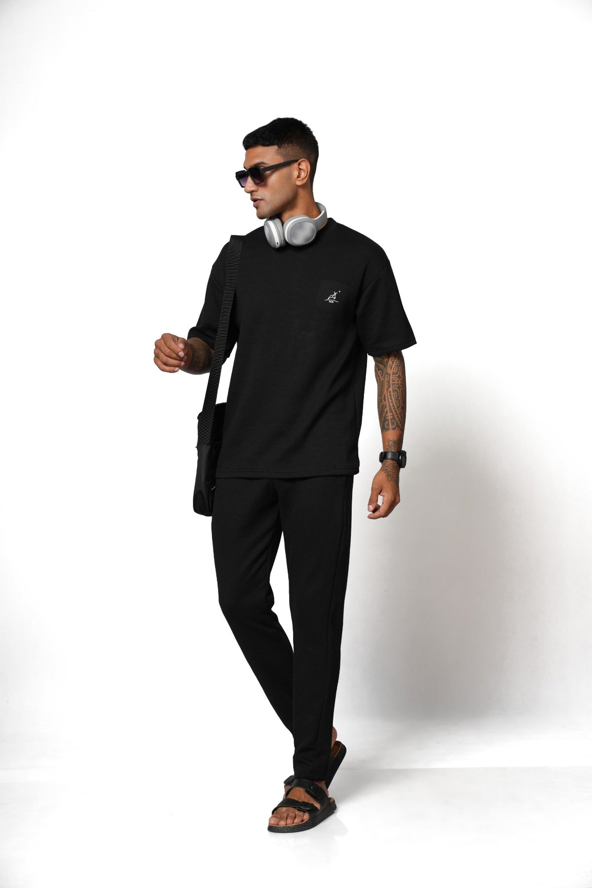 CORDSET EASY FIT | BLACK